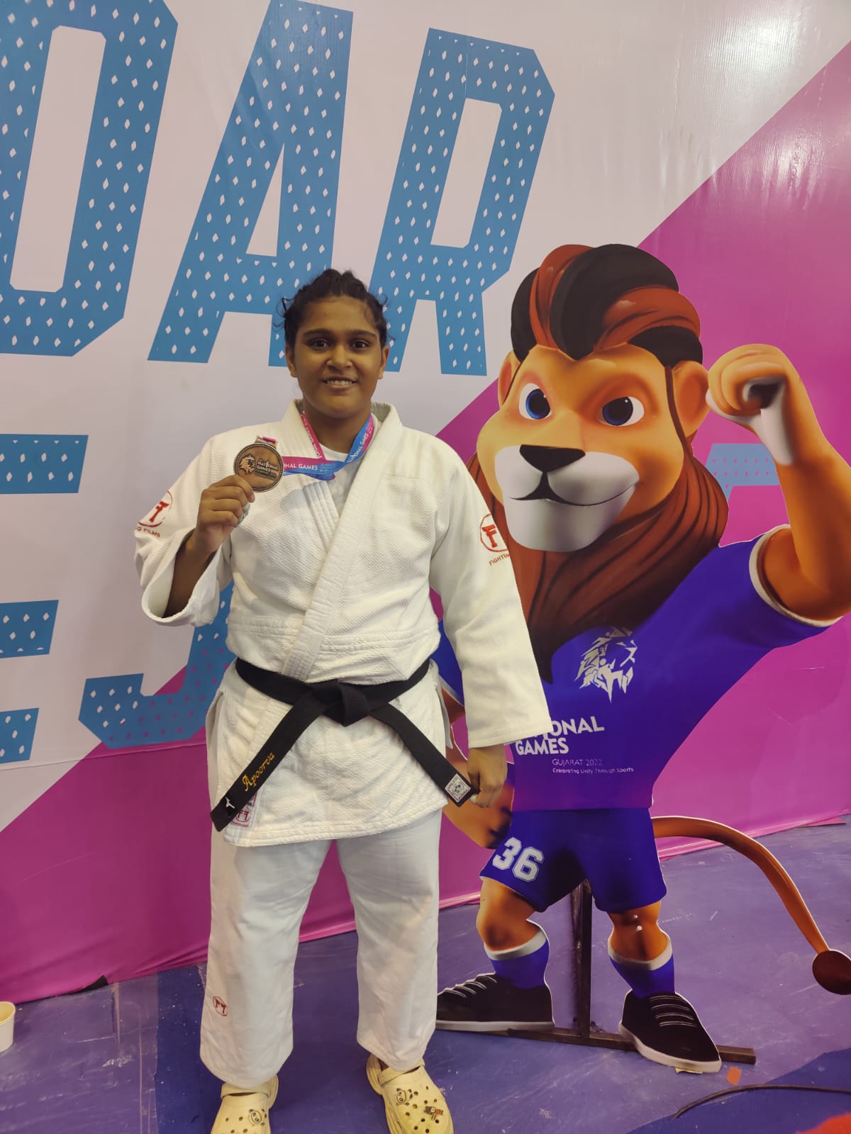 Apoorva Patil wins Bronze medal at 36th Natonal Games
