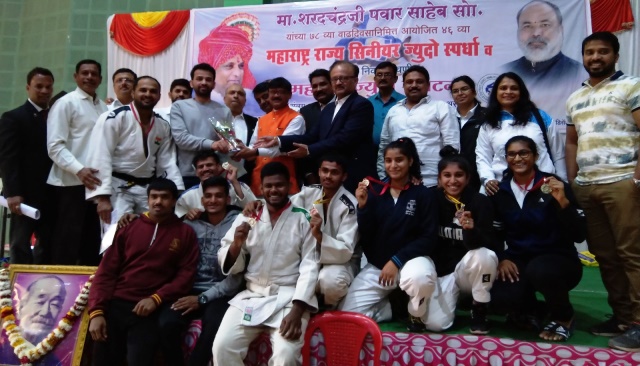  Champion of 46th Maharashtra State Senior Judo CHAMPIONShip & National Selection Trial